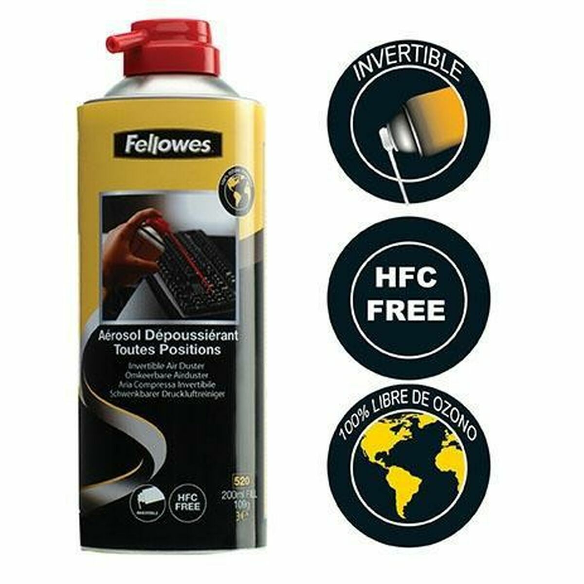 Anti-damm Spray Fellowes 9974804 200 ml